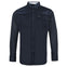 BAD® STRETCH L/S NAVY BUTTON-DOWN WORK SHIRT