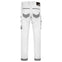 BAD ATTITUDE™ SLIM FIT WHITE PAINTERS WORK PANTS