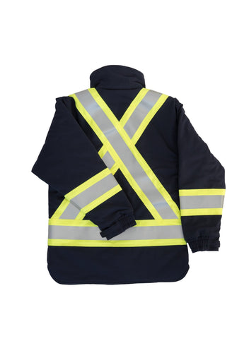Covergalls® Flame Resistant Parka for Women (NAVY)
