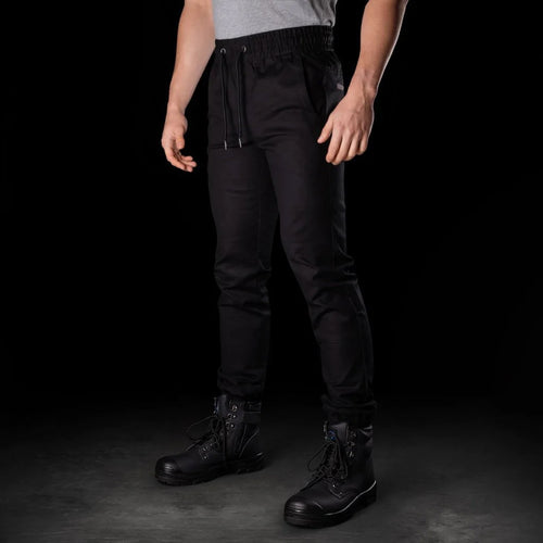 BAD 247™ SLIM FIT CUFFED ELASTIC WAIST CHINO WORK PANTS