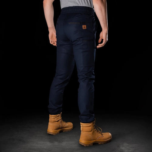 BAD 247™ SLIM FIT CUFFED ELASTIC WAIST CHINO WORK PANTS