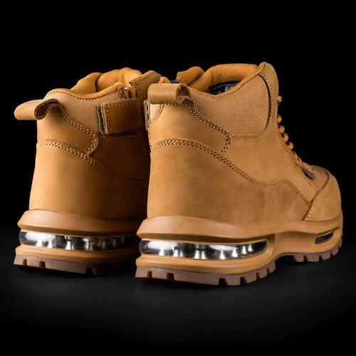 BAD FLIGHT™ ZIP SIDE SAFETY WORK BOOTS