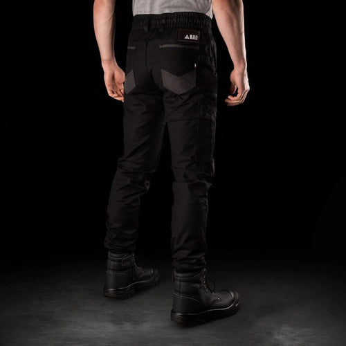 BAD SAVIOUR™ CUFFED ELASTIC WAIST WORK PANTS