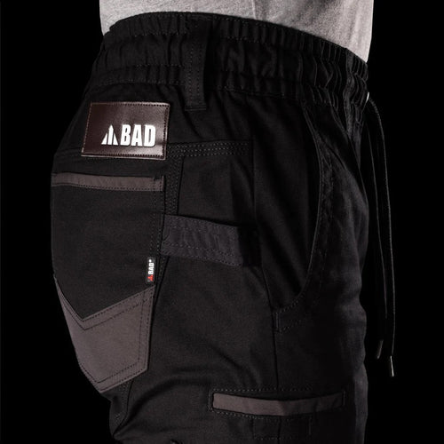 BAD SAVIOUR™ CUFFED ELASTIC WAIST WORK PANTS