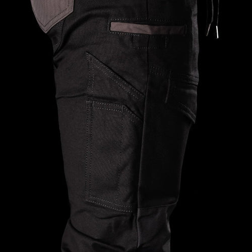 BAD SAVIOUR™ CUFFED ELASTIC WAIST WORK PANTS