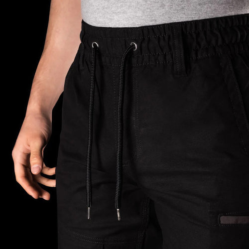 BAD SAVIOUR™ CUFFED ELASTIC WAIST WORK PANTS