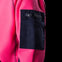 BAD WOMENS WATERPROOF HI-VIS FLEECE HOODIE