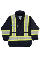 Covergalls® Flame Resistant Parka for Women (NAVY)