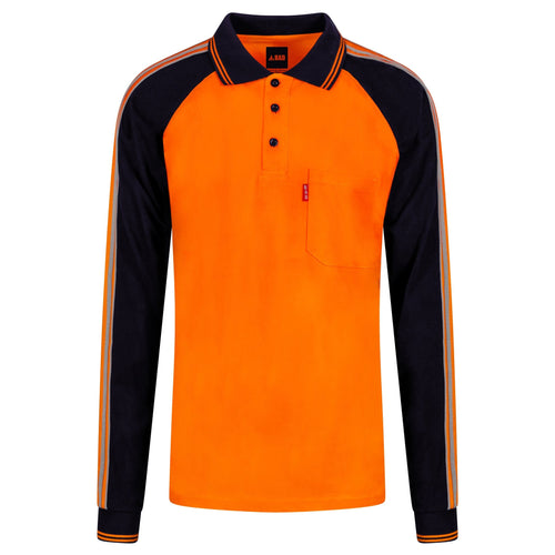 BAD® HI-VIS L/S POLO SHIRT