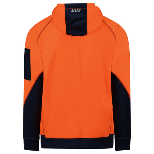 BAD® WATERPROOF HI-VIS FULL-ZIP FLEECE HOODIE