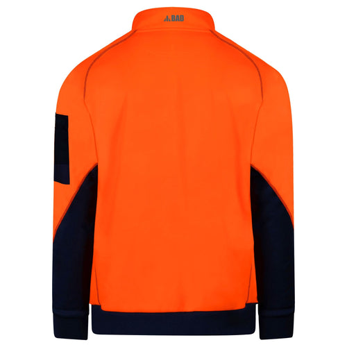 BAD® WATERPROOF HI-VIS FLEECE 1/4 ZIP SWEATER