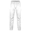 BAD SAVIOUR™ CUFFED ELASTIC WAIST WHITE PAINTERS WORK PANTS