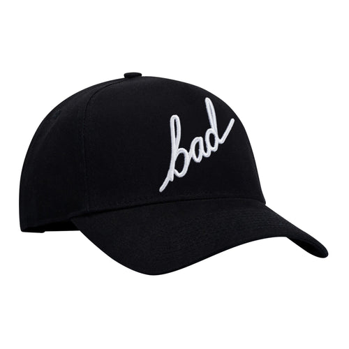 BAD SNAPBACK A-FRAME HAT - SCRIPT LOGO