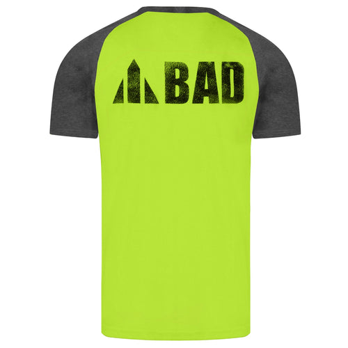 BAD® TRADEMARK RAGLAN HI-VIS S/S T-SHIRT