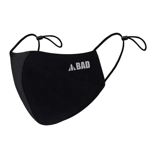 BAD BLACK 3-LAYER REUSABLE FACE MASK