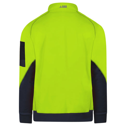 BAD® WATERPROOF HI-VIS FLEECE 1/4 ZIP SWEATER