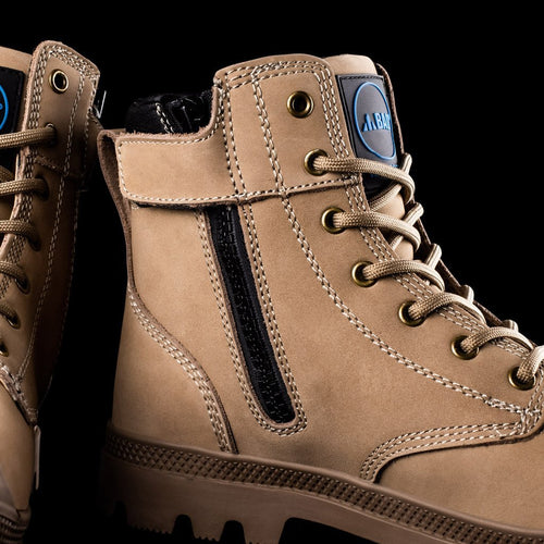 BAD SIGNATURE™ 6" SIDE ZIP SAFETY WORK BOOTS