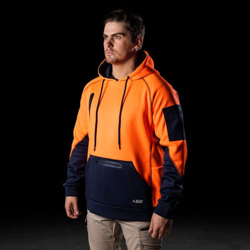 BAD® WATERPROOF HI-VIS FLEECE HOODIE