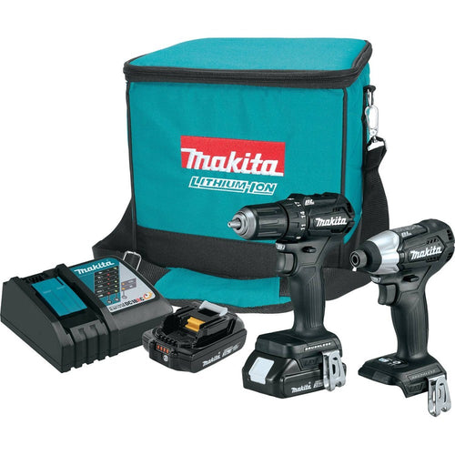 Makita CX200RB 18V LXT Sub-Compact Brushless 2-Piece Combo Kit (2.0 Ah)